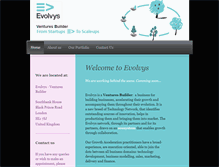 Tablet Screenshot of evolvys.com